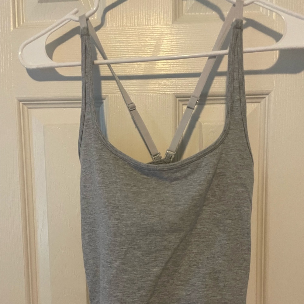 Victoria Secret women’s gray racerback bra top light support small